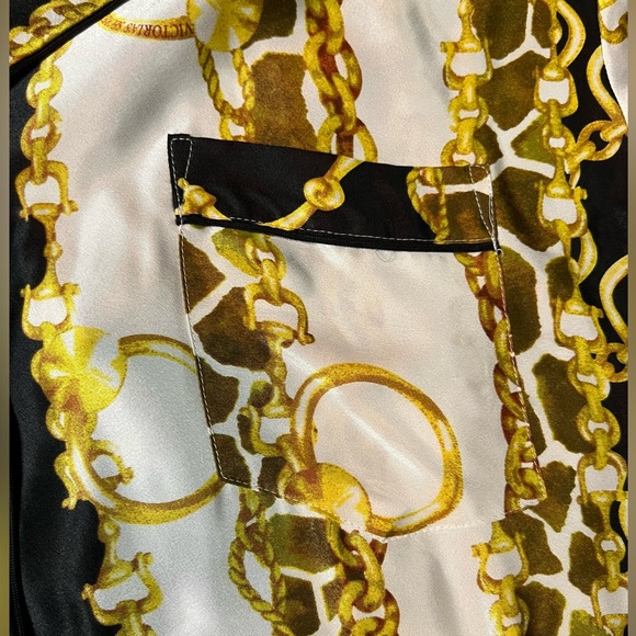 Victoria’s Secret Chain Link Satin Pj Set - Picture 12 of 16